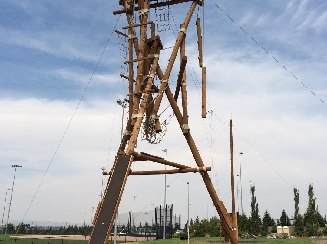 BYU Idaho Ropes Course-雷克斯堡必去景点