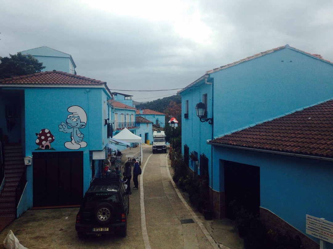 Juzcar, Malaga. El pueblo de los pitufos.景点图片