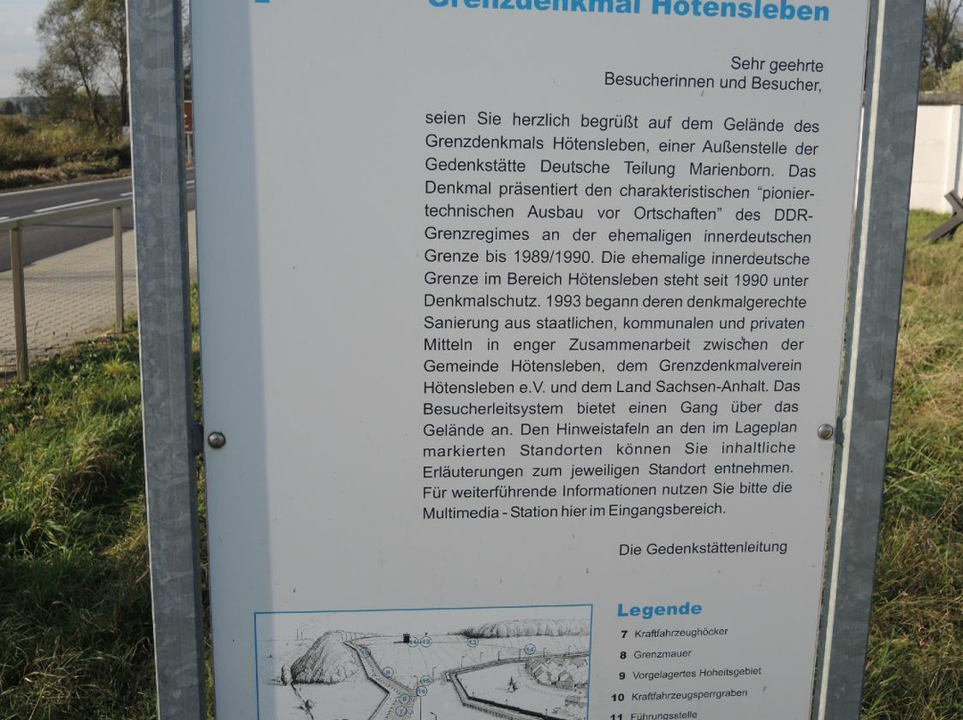 Grenzdenkmal Hoetensleben-Hoetensleben必去景点