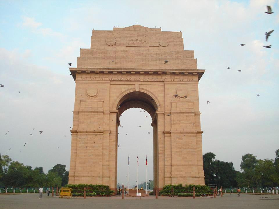 德里印度门-新德里必去景点