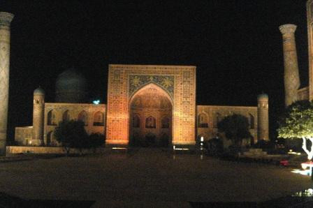Tillya Kori Madrasah-撒马尔罕必去景点