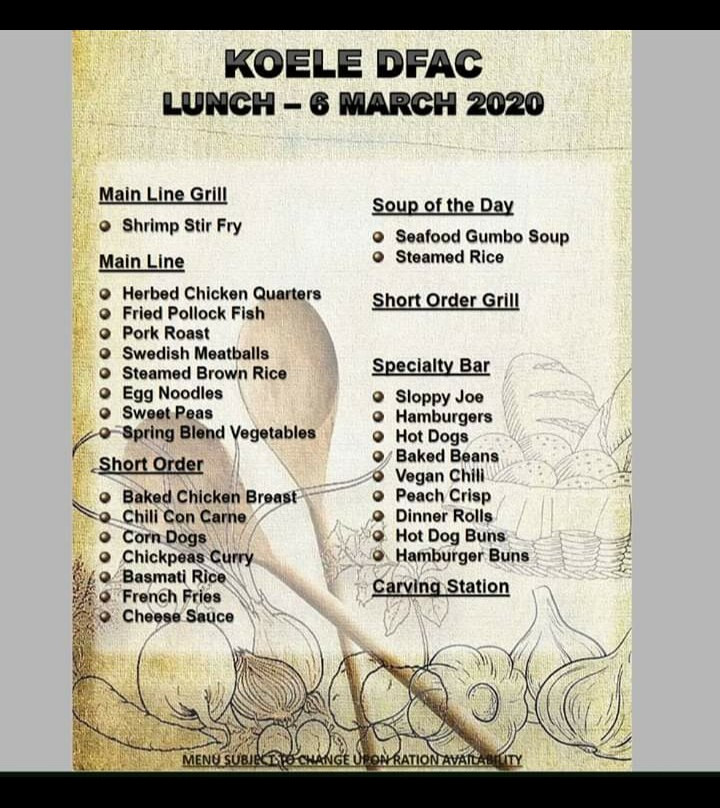 Kohle Dining Facility