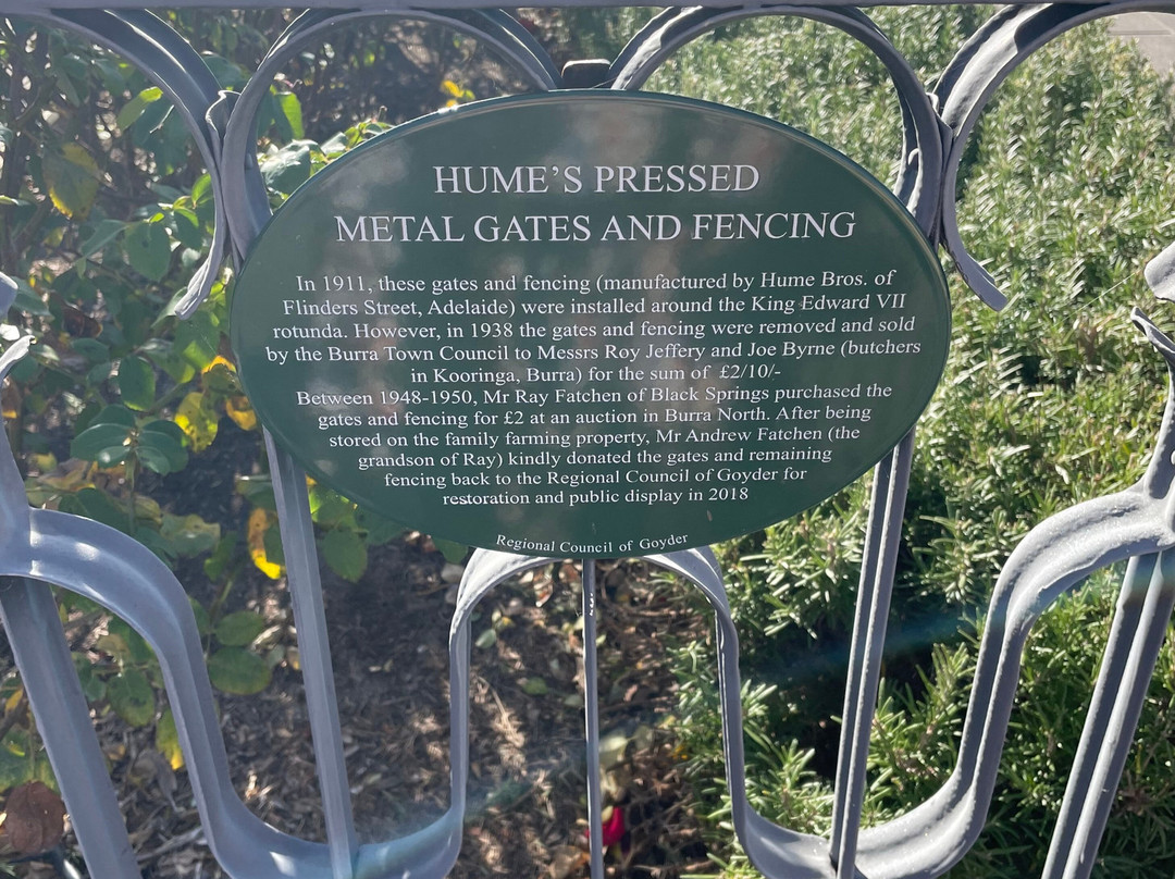 King Edward VII Rotunda-Burra必去景点