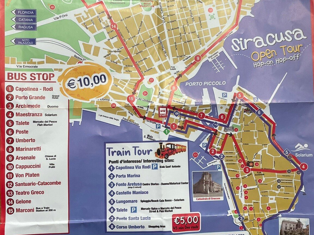 Siracusa Open Tour-锡拉库扎必去景点