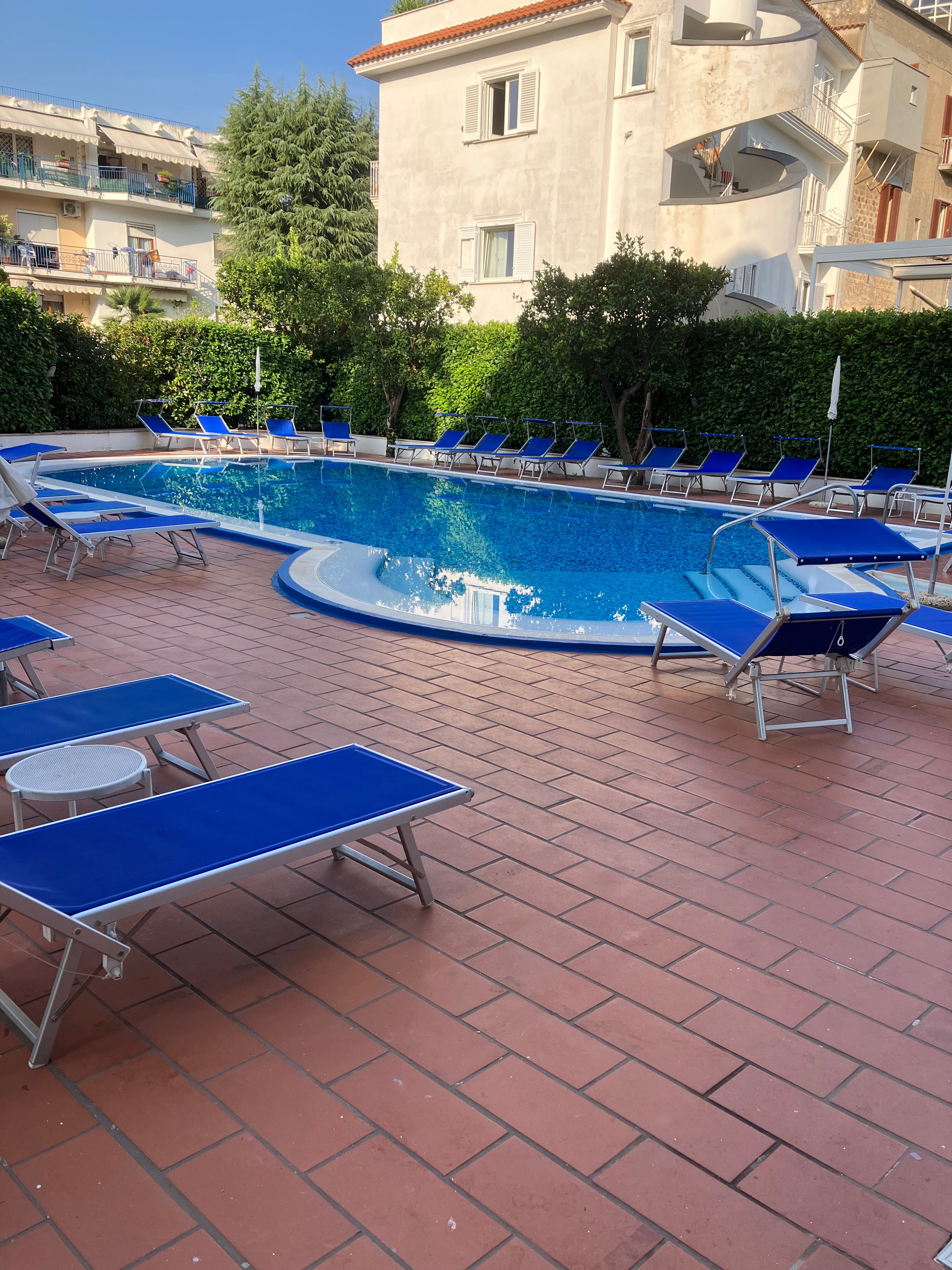 Hotel Caravel Sorrento-泳池