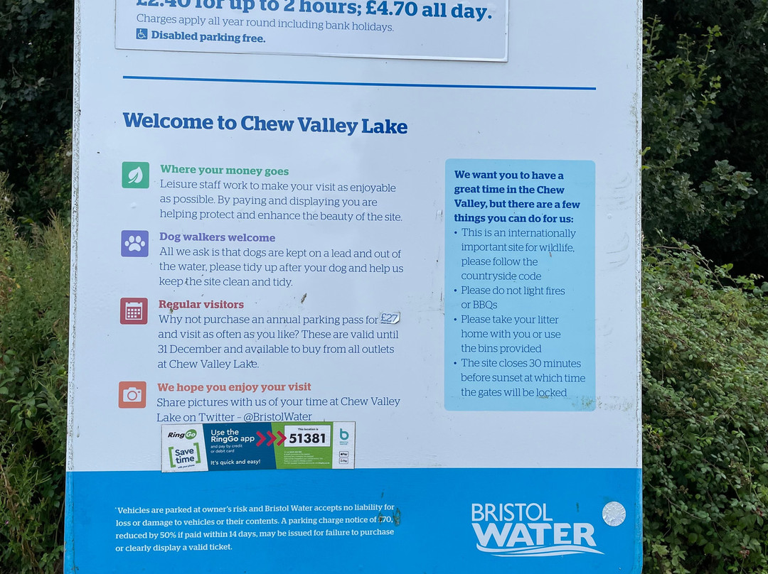 Chew Valley Lake-萨默塞特郡必去景点