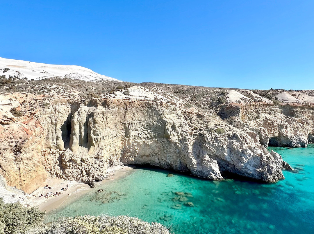 Tsigrado Beach-米洛斯岛必去景点