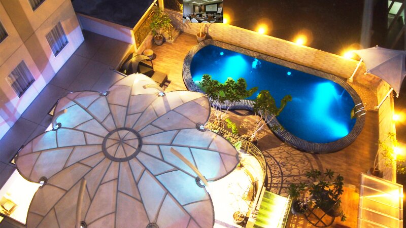 Sapphire Sky Hotel BSD City-泳池