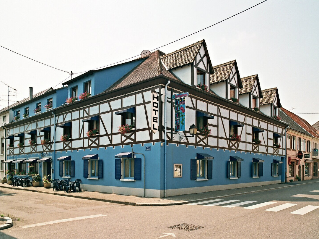 Appenwihr酒店住宿-Hotel Restaurant Aux 2 Roses