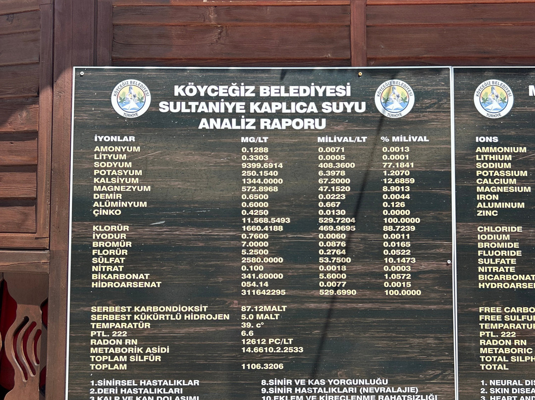 Sultaniye Thermals and Mud Baths-Koycegiz必去景点