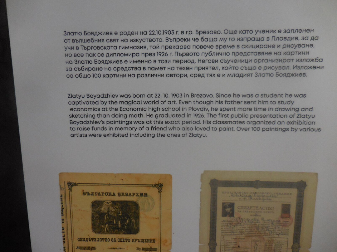 Zlatyu Boyadjiev Gallery-普罗夫迪夫必去景点