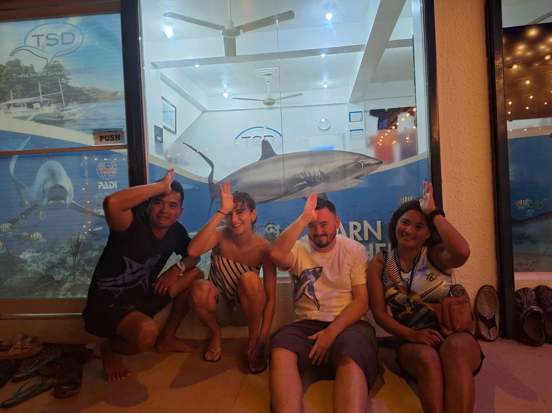 长尾鲨浮潜-妈妈拍丝瓜岛必去景点