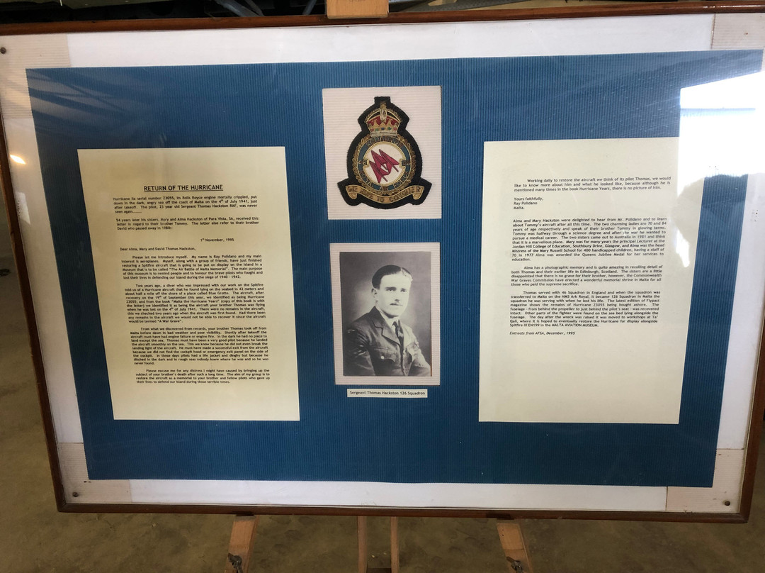 Malta Aviation Museum-Ta' Qali必去景点