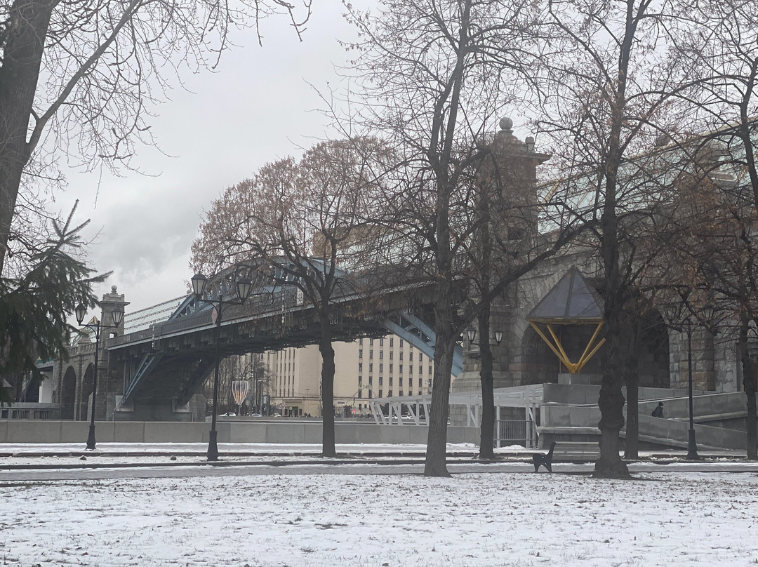 Pushkinskiy / Andreyevskiy  Bridge-莫斯科必去景点