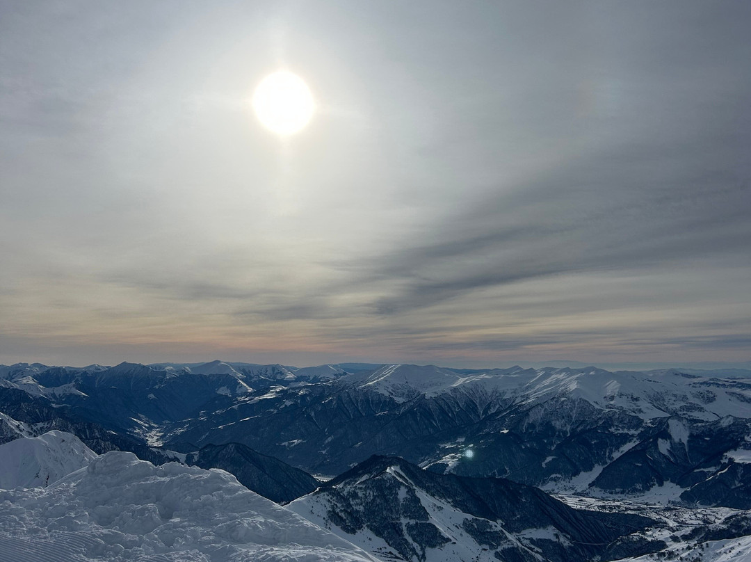 Paragliding in Gudauri-古道里必去景点