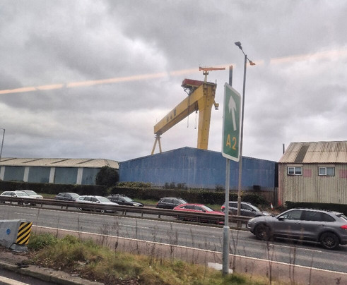 Samson & Goliath cranes-贝尔法斯特必去景点