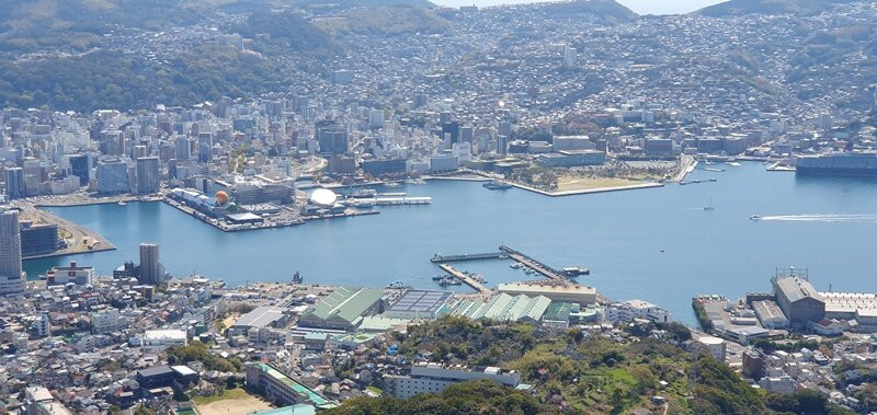 Inasayama Observation Deck-长崎市必去景点
