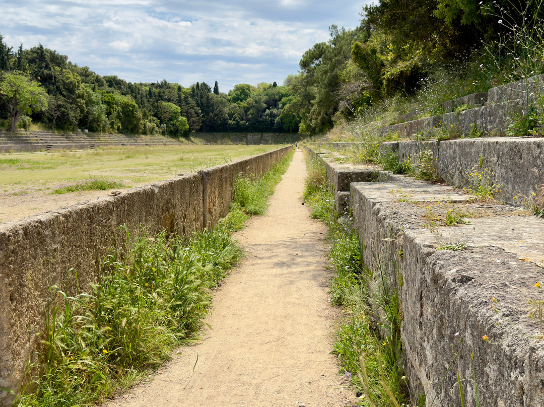 Ancient Olympic Stadium - Rhodes-罗德城必去景点