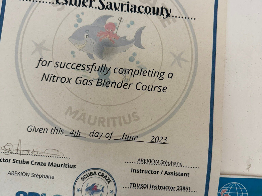 Bigorno Diving Center Mauritius-卓欧毕雪必去景点