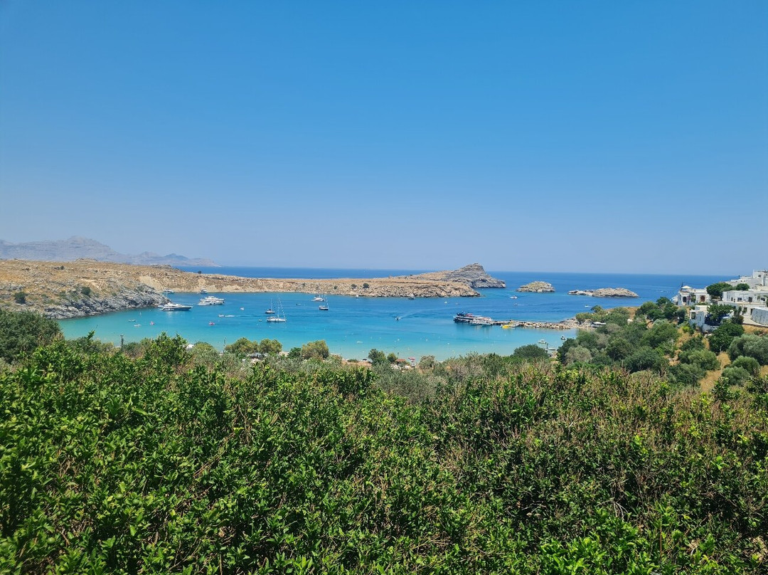 Lindos Beach-林多斯必去景点