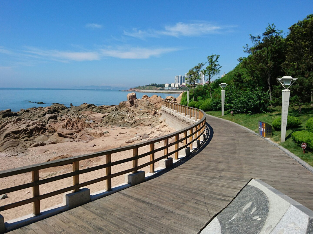 滨海步行道景点图片