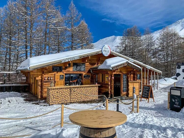 Le Sauze餐馆和美食-Bistro d'altitude Le 2100