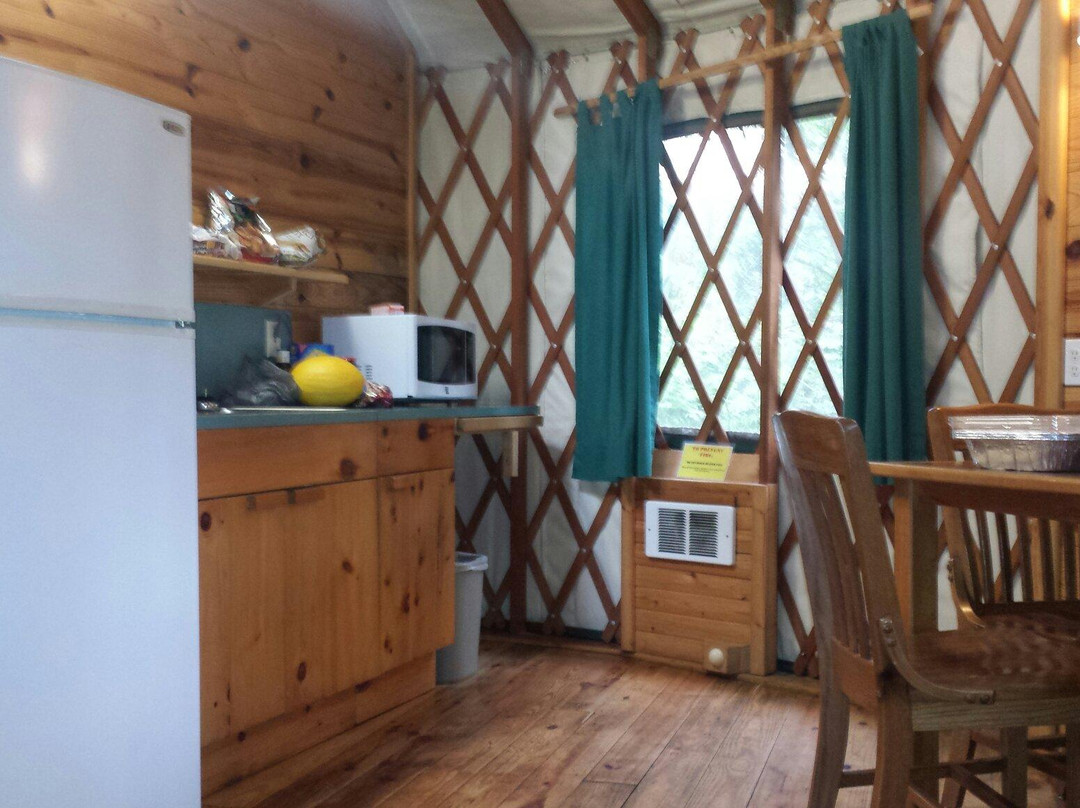 Umpqua Lighthouse State Park Yurts