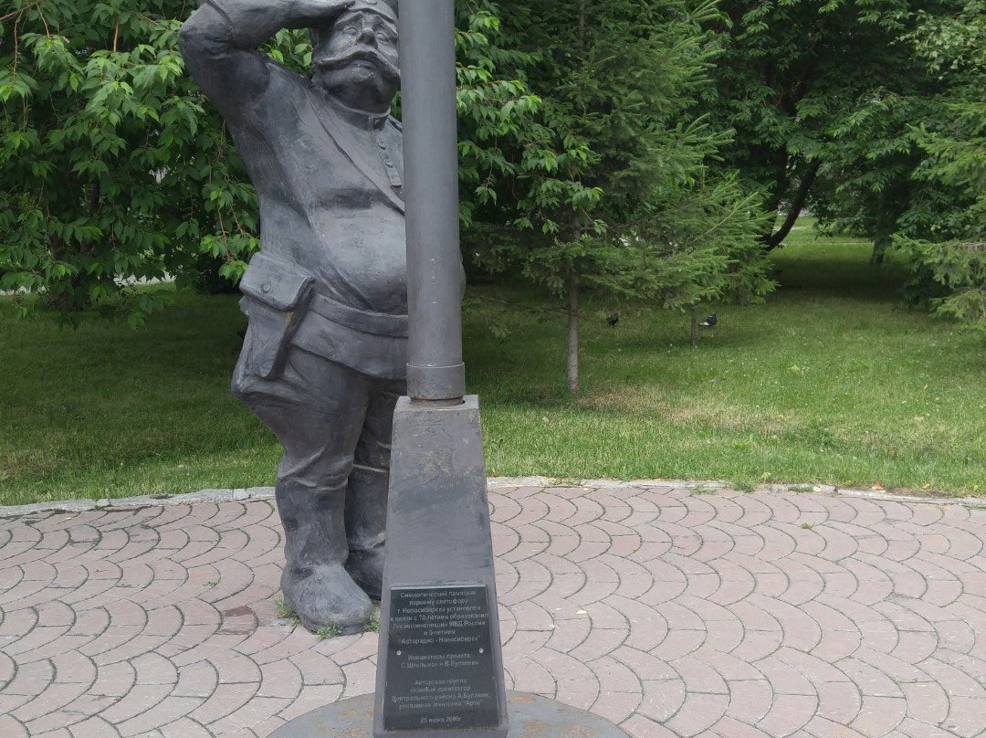 Traffic Lights Monument-新西伯利亚必去景点