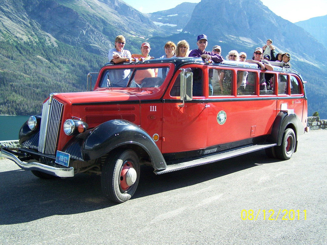 Glacier National Park Red Bus Tours-冰河国家公园必去景点