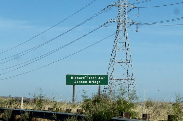 The Richard "Fresh Air" Janson merorial bridge