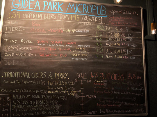 Gidea Park Micropub-Romford必去景点