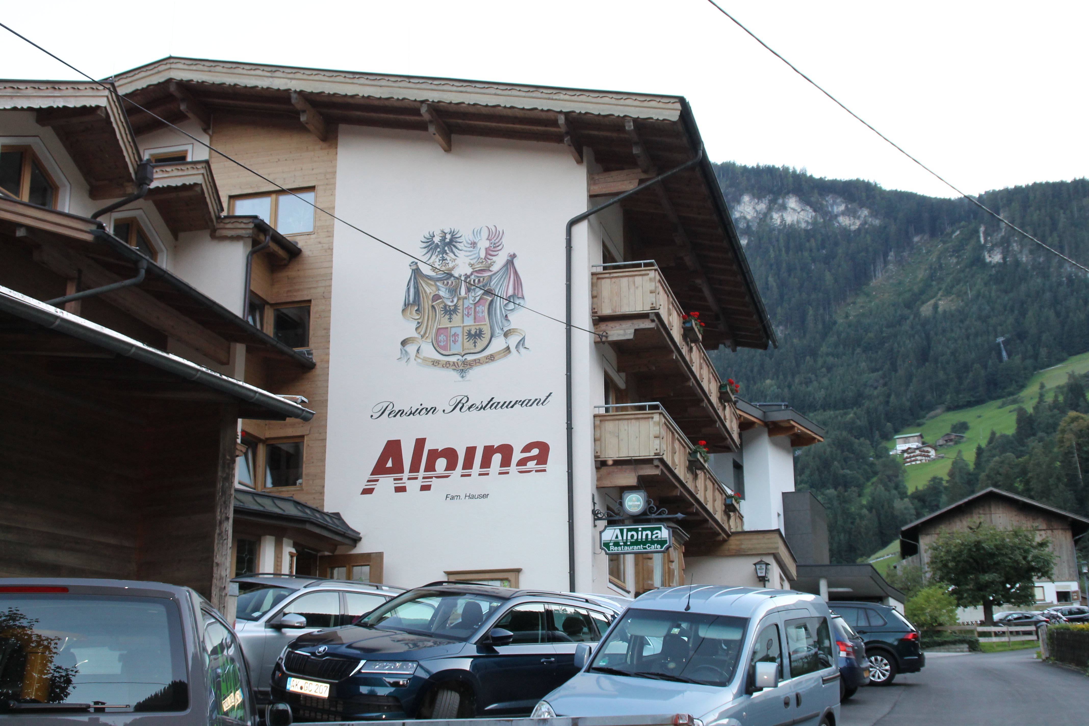Hotel Pension Alpina-浴室