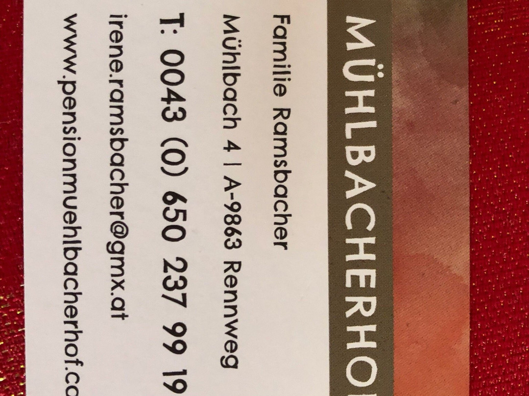 Pension Muhlbacherhof主图