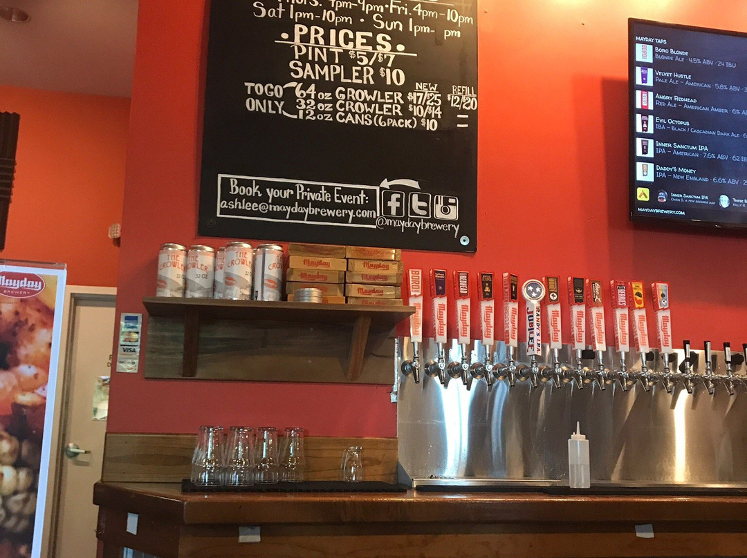 Mayday Brewery-默弗里斯伯勒必去景点