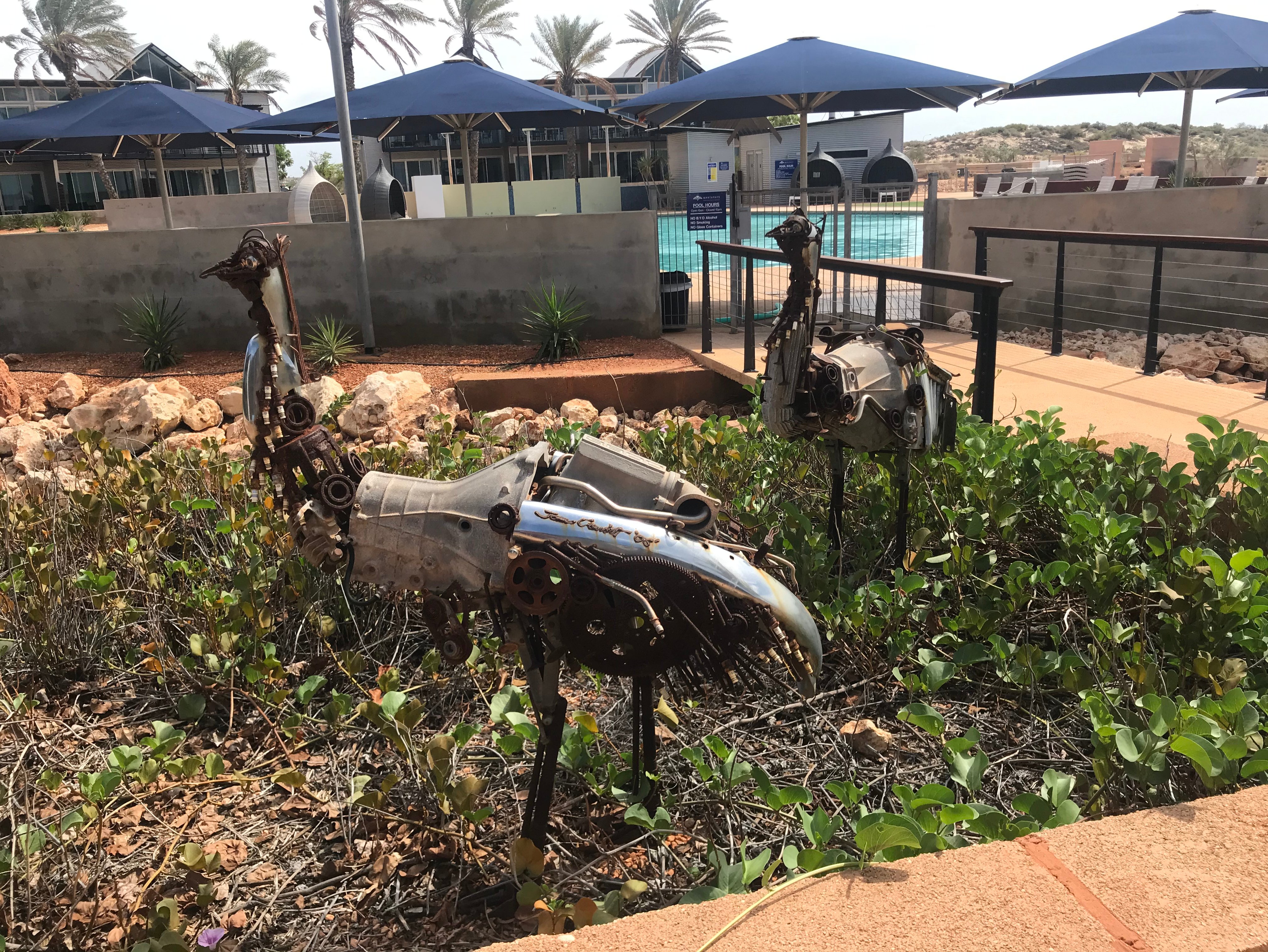 Mantarays Ningaloo Beach Resort-泳池