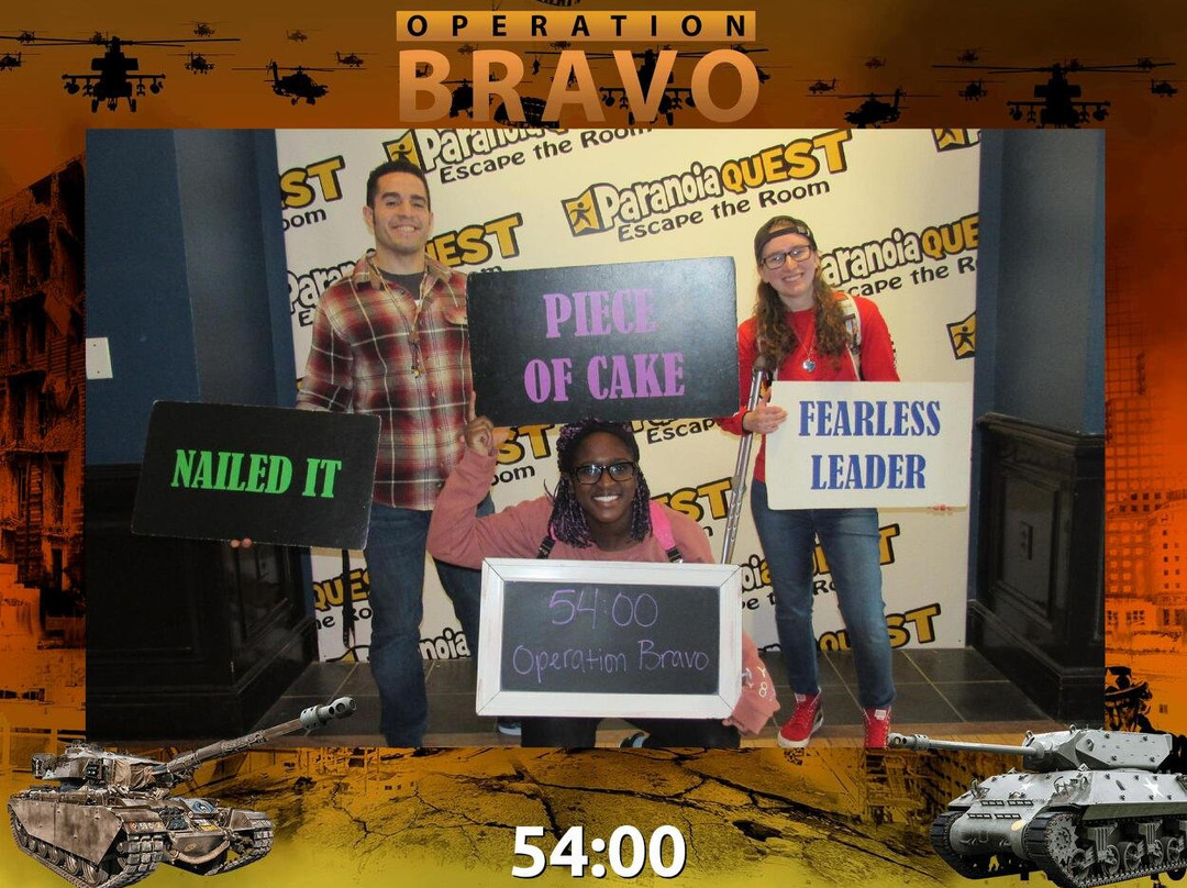 Paranoia Quest Escape the room-比福德必去景点