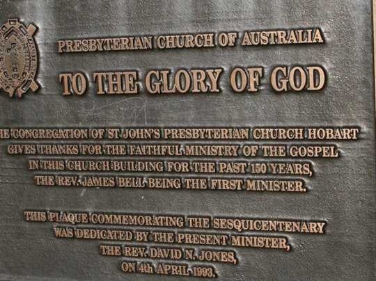 St. John's Presbyterian Church-霍巴特必去景点