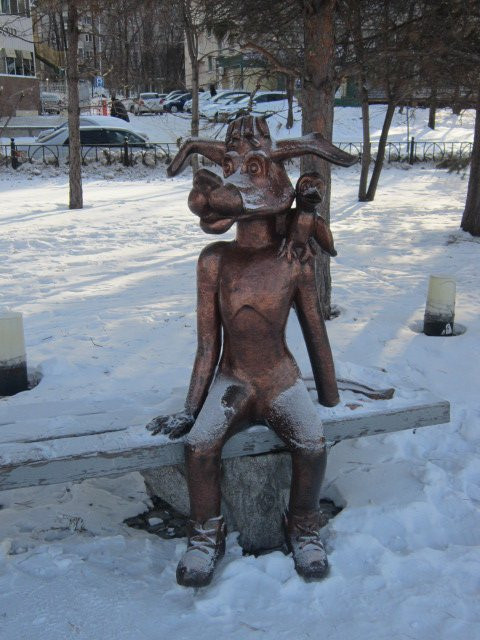 The Bremen Town Musicians Sculpture-哈巴罗夫斯克必去景点