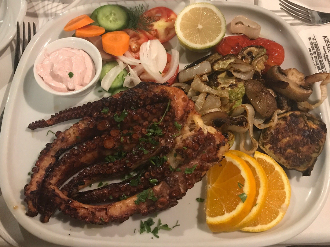 Agios Tychon餐馆和美食-Kissos Taverna
