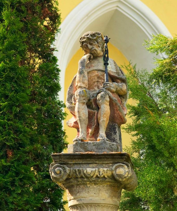 Mourning Jesus Statue