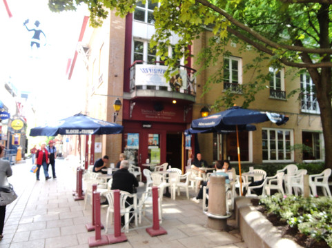 小香普兰街-魁北克市必去景点