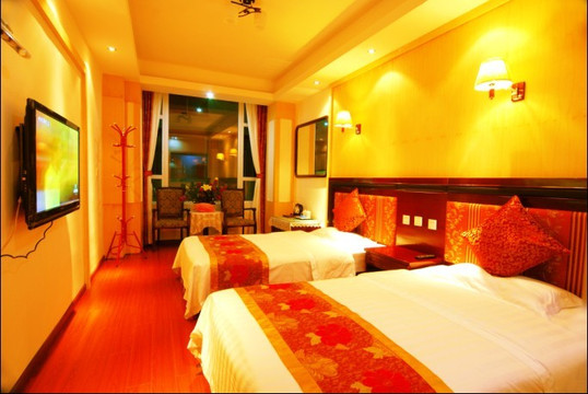 峨眉山蜀乡酒店主图