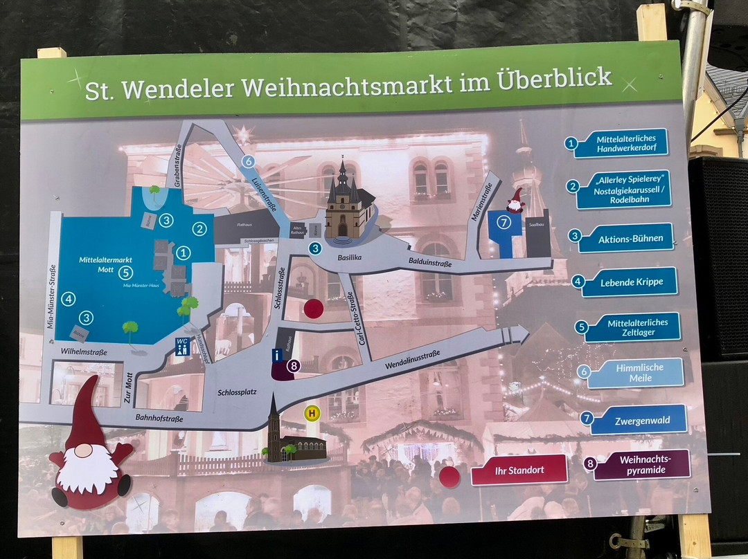 Weihnachtsmarkt St. Wendel-St. Wendel必去景点