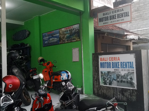 Bali Ceria Motor Bike Rental-库塔必去景点