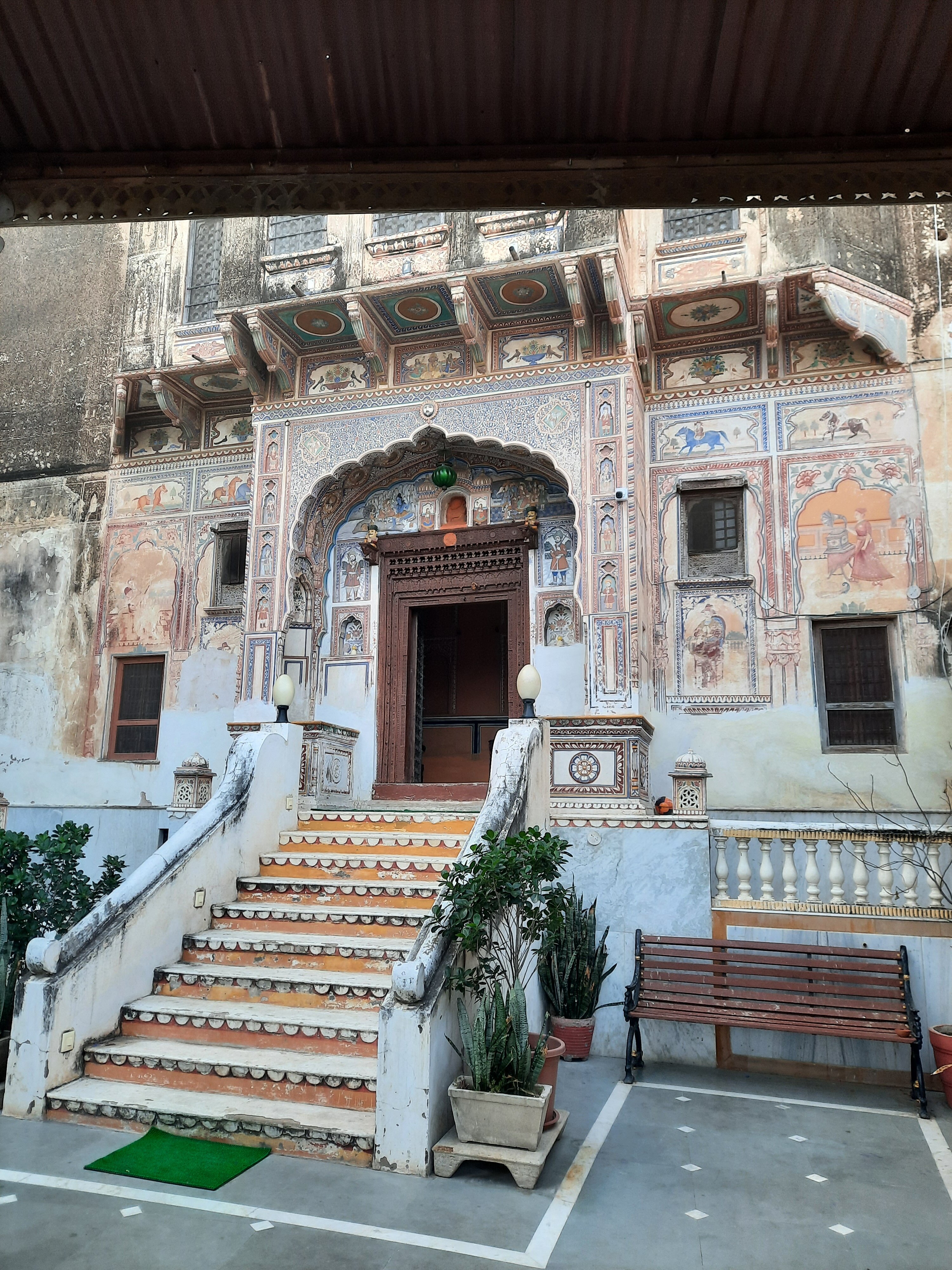 Hotel Radhika Haveli Mandawa-浴室