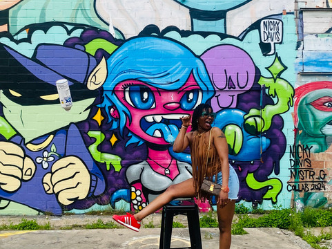 Houston Graffiti Building-休斯顿必去景点