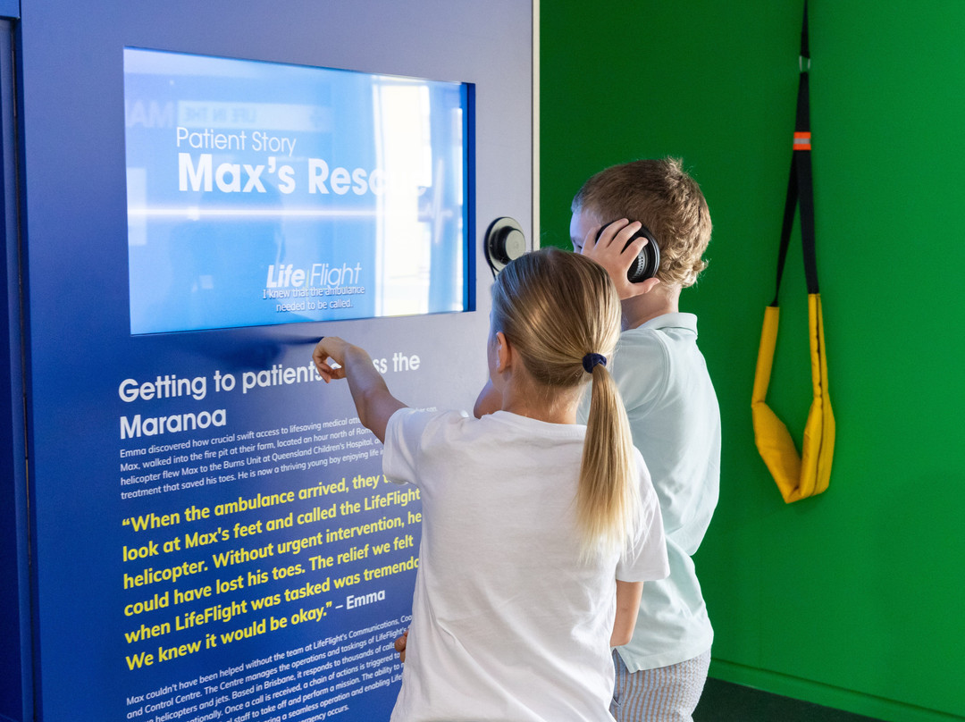 LifeFlight Roma Visitor Experience Centre-Roma必去景点