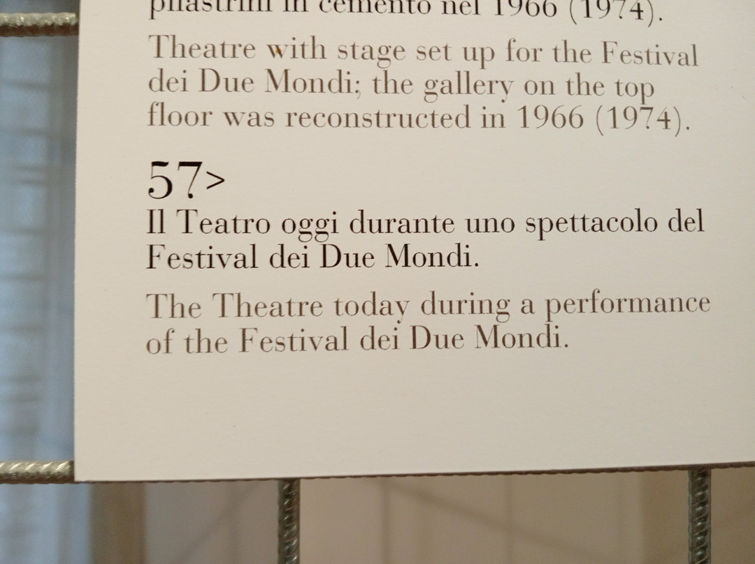 Teatro Romano-斯波莱托必去景点