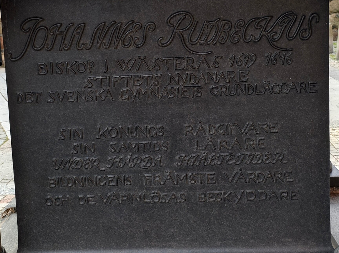 The Statue of Bishop Rudbeckius by Carl Milles-韦斯特罗斯必去景点