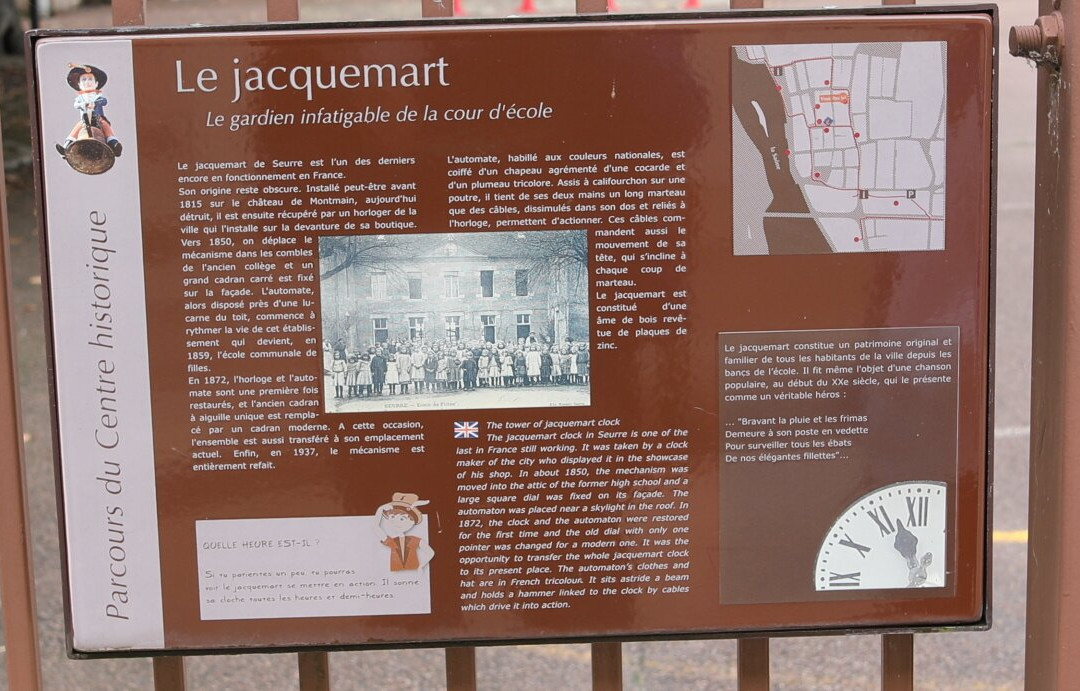 Sculpture De Jacquemart-Seurre必去景点